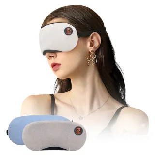 石墨烯無線熱敷眼罩 可蓄電調溫定時(眼睛護眼儀 熱敷眼罩 溫控蒸氣舒壓助眠 聖誕節禮物)