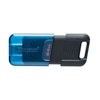 【Kingston 金士頓】DataTraveler 80 M USB-C 64GB 隨身碟(DT80M/64GB)