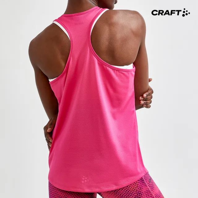 【CRAFT】女 CORE ESSENCE MESH SINGLET W FAME 運動背心(1908747-738000)