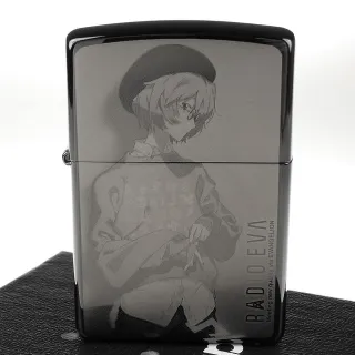 【Zippo】日系-EVA新世紀福音戰士-RADIO EVA 10週年-綾波零圖案雷射雕刻