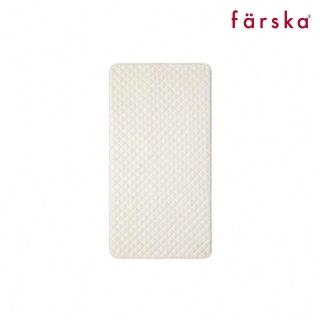 【farska】柔棉釦式保潔墊long 60x120-奶油(防水墊 床墊 尿布墊 情人節 禮物 尾牙)