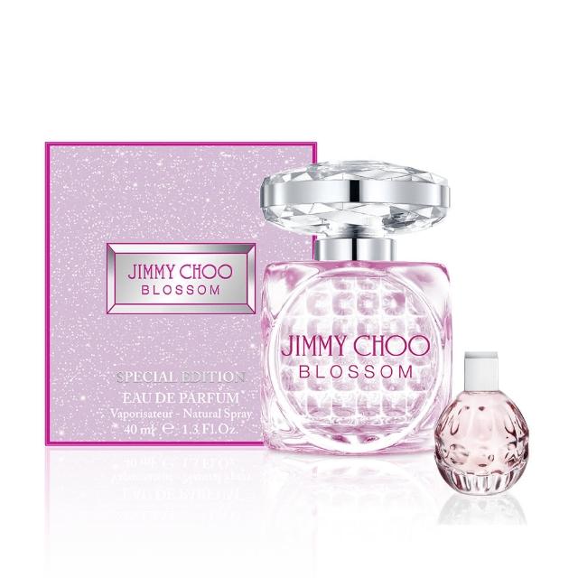 【JIMMY CHOO】花漾繽紛女性淡香精40ml(贈隨機小香乙瓶.專櫃公司貨)