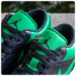 【NIKE 耐吉】Air Jordan 1 Low Lucky Green 幸運綠 綠黑 男鞋(553558-065)
