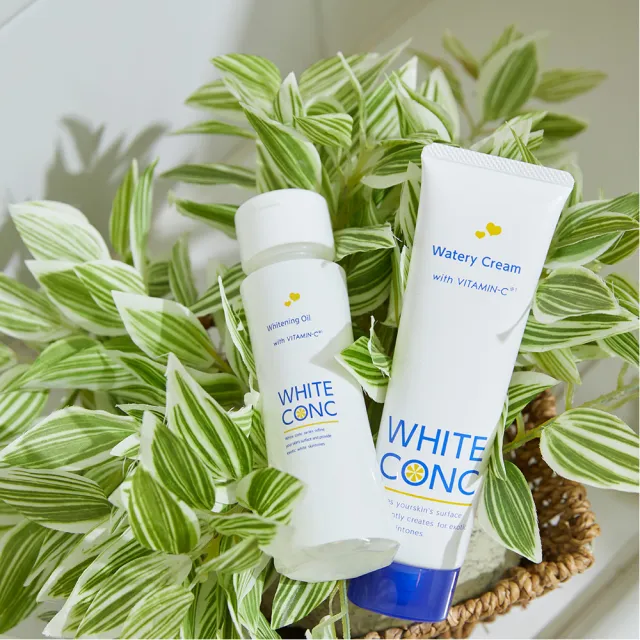 【WHITE CONC】美白保濕身體水凝乳90gx2(身體美白補水二入組)