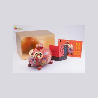 【厚禮樹】洪易HUNG YI /喜氣羊羊藝術品/瓷器擺飾(洪易)