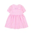 【KANGOL】韓國-KIDS 方格子洋裝-粉紅(W23SD201PK)