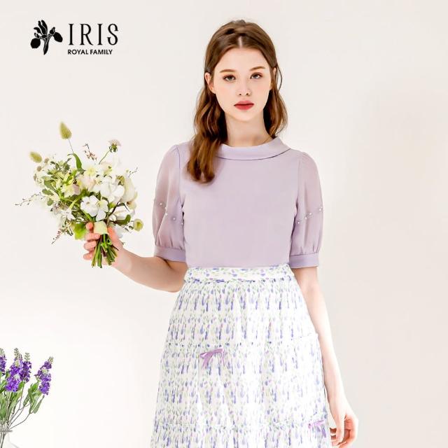 【IRIS 艾莉詩】氣質翻領棉質上衣-3色(32950)