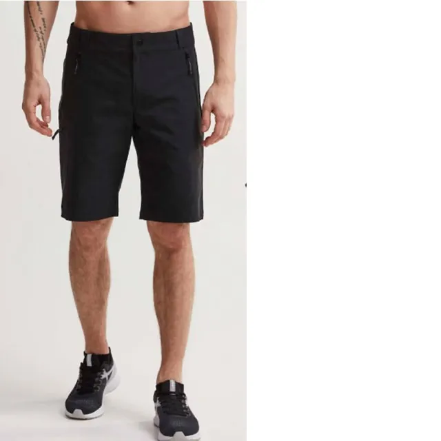 【CRAFT】男 CASUAL SPORTS SHORTS 休閒短褲.戶外快乾登山健行運動褲(1907229-999000 黑)