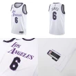 【NIKE 耐吉】球衣 LeBron James Edition Jersey 男款 白 紫 復刻 無袖上衣 洛杉磯(DO9597-101)