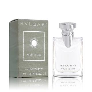 【BVLGARI 寶格麗】大吉嶺男性淡香水 5ML 沾式小香(新包裝 專櫃公司貨)
