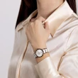【Rado 雷達表】官方授權 Centrix晶萃真鑽自動機械腕錶-白陶瓷x玫瑰金色 R02(R30019744)