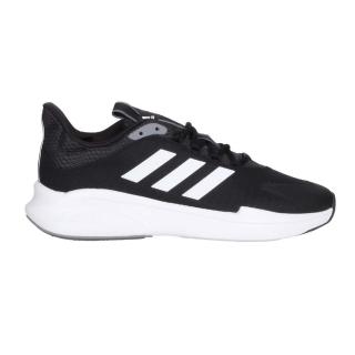 【adidas 愛迪達】ALPHAEDGE+ 男休閒運動鞋-路跑 愛迪達 輕量 黑白(IF7292)