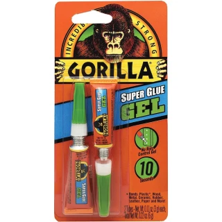 【多益得】Gorilla 金剛固力膠SUPER GLUE快乾凝膠(3g x 2入裝)