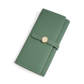 【巴黎精品】現貨+預購 零錢包真皮手拿包(時尚百搭大容量長夾女錢包5色a1aj14)