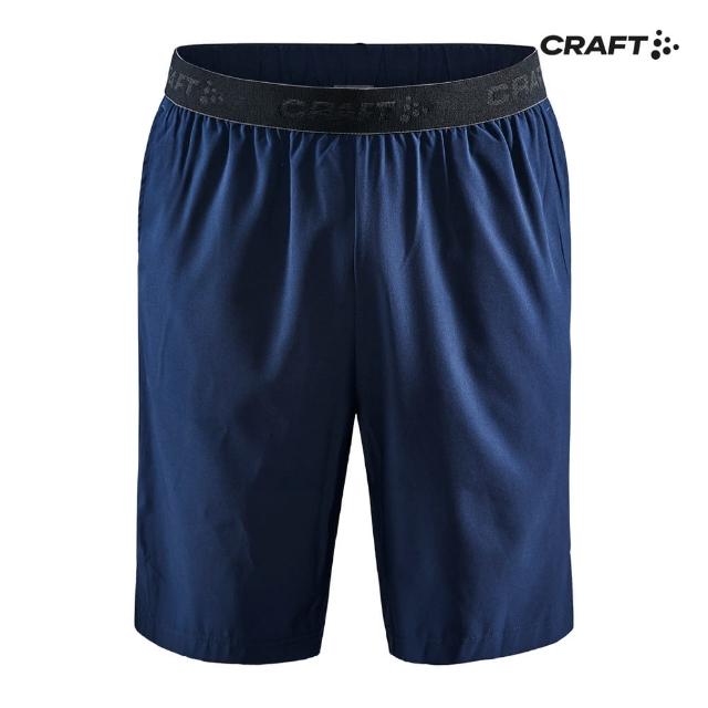 【CRAFT】男 CORE ESSENCE RELAXED SHORTS M-BLAZE 運動短褲(1908735-396000)