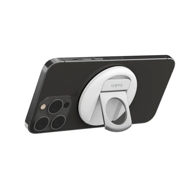 【BELKIN】iPhone 磁吸支架適用至6.7吋手機Macbook 專用 MMA006bt(2色)