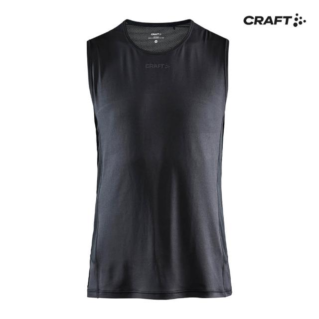 【CRAFT】男 ADV ESSENCE SL TEE M BLACK 運動背心(1908752-999000)