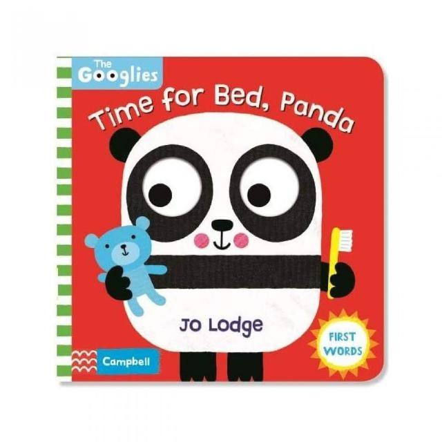 Time for Bed  Panda （The Googlies）（大眼睛互動遊戲書）