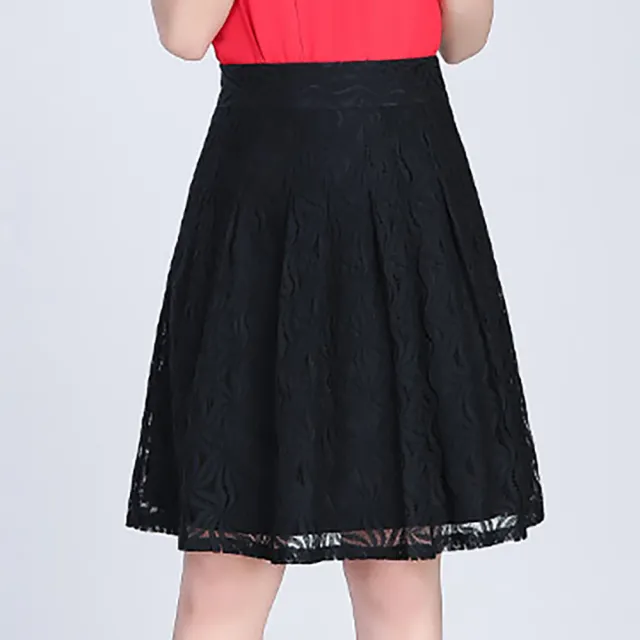 【麗質達人】5680蕾絲小短裙-AA (M-4XL)