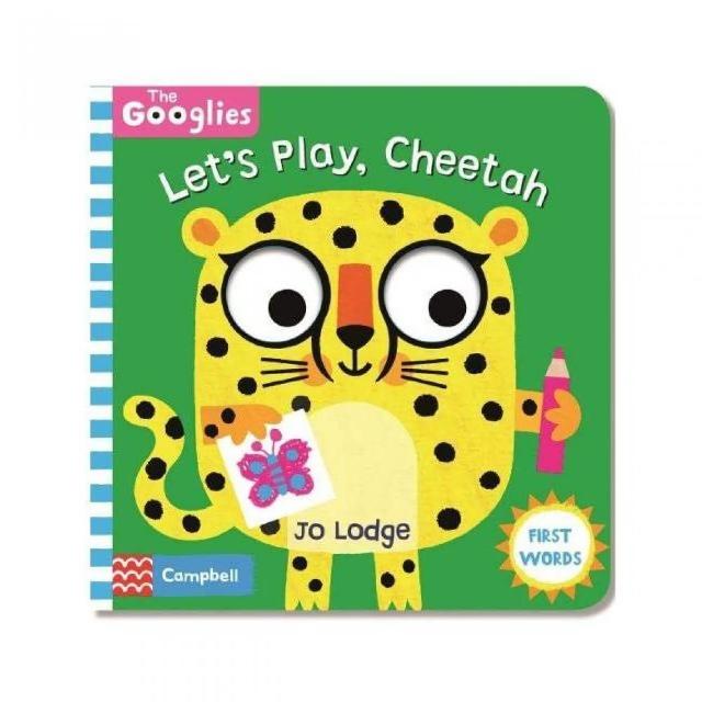 Let”s Play  Cheetah （The Googlies）（大眼睛互動遊戲書）