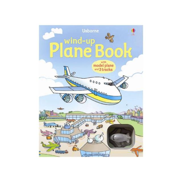 Wind-Up Plane Book （玩具書）*附飛機*