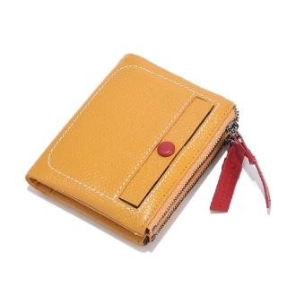 【巴黎精品】現貨+預購 零錢包真皮手拿包(韓版時尚多夾層短夾女錢包6色a1aj25)