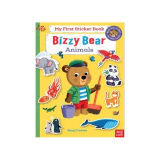 Bizzy Bear： My First Sticker Book Animals （貼紙書）