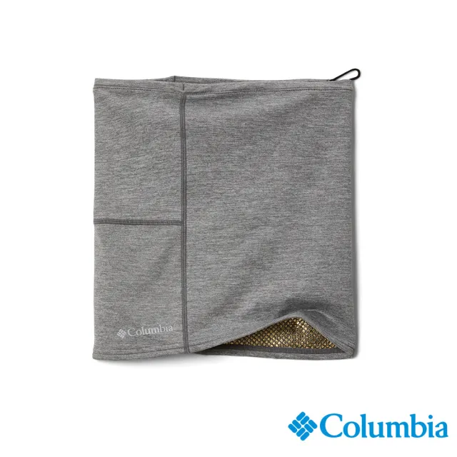 【Columbia 哥倫比亞 官方旗艦】中性-Infinity Trail黃金鋁點極暖頸圍-灰色(UCU81880GY)