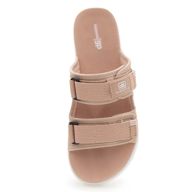 【G.P】女款Q軟舒適織帶雙帶拖鞋D102W-玫瑰粉(SIZE:36-39 共三色)