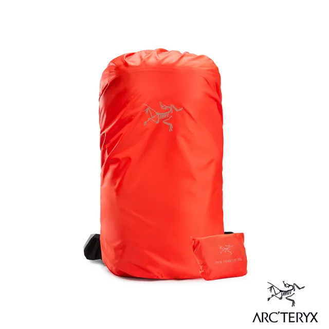 【Arcteryx 始祖鳥官方直營】防水雨罩(光速橘)