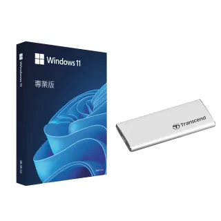 【Microsoft 微軟】250GB 外接 SSD ★ Windows 11 專案版 隨機版 DVD(軟體拆封後無法退換貨)