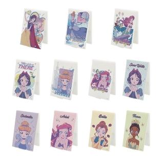 【收納王妃】Disney 迪士尼 少女漫畫 摺疊化妝鏡 折鏡 鏡子 隨身鏡(6.5*9.3*0.5)