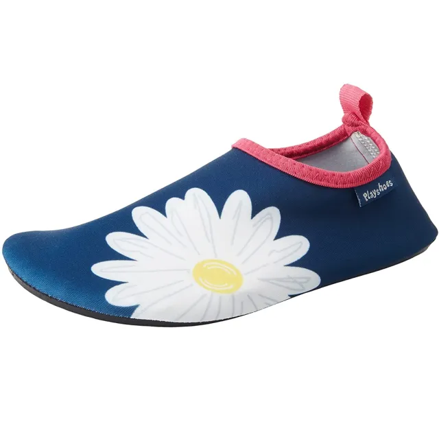 【Playshoes】抗UV水陸兩用沙灘懶人童鞋-雛菊(認證防曬UPF50+兒童戶外涼鞋雨鞋運動水鞋)