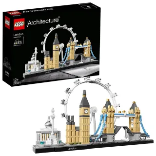 【LEGO 樂高】建築系列 21034 London(倫敦地標建築 模型玩具)