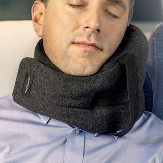 【Travelon】Somniwrap環繞側睡護頸枕 巖灰 / 午睡枕 飛機枕 旅行枕 護頸枕 U型枕 暑假出遊