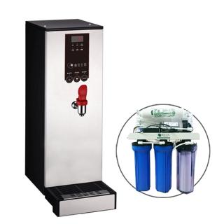 【德克生活】HS-8L桌上型8公升電飲水機(搭配公規RO 5道逆滲透與壓力桶)