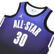 【NIKE 耐吉】球衣 2023 Stephen Curry All-Star 男款 藍 黑 漸層 柯瑞 明星賽(DX6326-503)