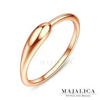 【Majalica】純銀戒指．尾戒．新年禮物(銀色/玫金色/金色)