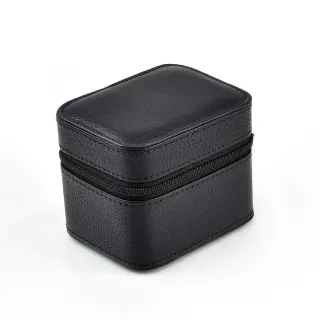 【P&W】名錶收藏盒 1支裝 真皮皮革 手工精品錶盒 方型(大錶適用 旅行收納盒 攜帶錶盒)