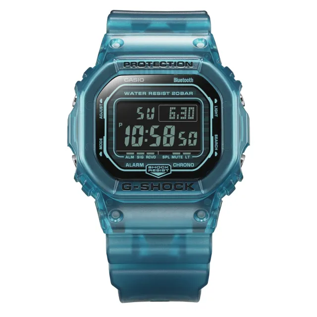 CASIO 卡西歐】G-SHOCK藍芽連線電子錶(DW-B5600G-2) - momo購物網