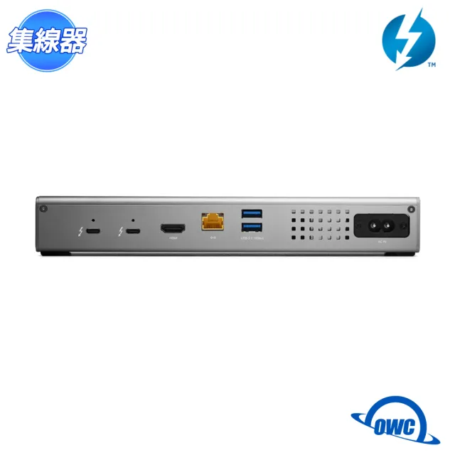 【OWC】Thunderbolt Go Dock(變壓器內置方便好攜帶)