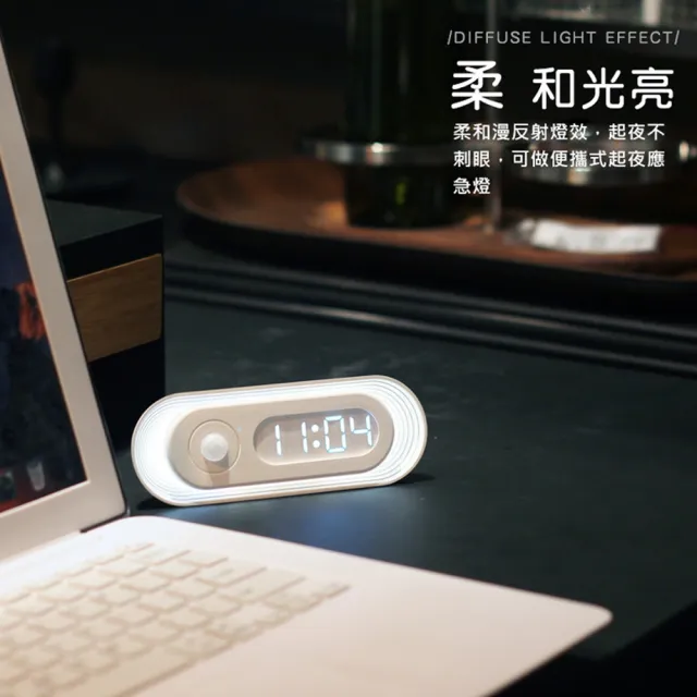 【MEHOME 美好家】新一代人體感應燈/照明燈(USB充電 無極調光)
