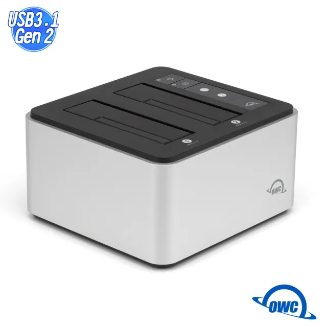 【OWC】Drive Dock U.2(NVMe U.2 + SATA 雙硬碟槽方案)