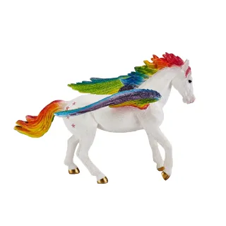 【Mojo Fun】動物模型-帕格薩斯飛馬(彩虹)