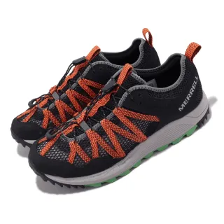 【MERRELL】水陸兩棲鞋 Wildwood Aerosport 男鞋 黑 橘 戶外鞋 快乾 水鞋(ML067675)