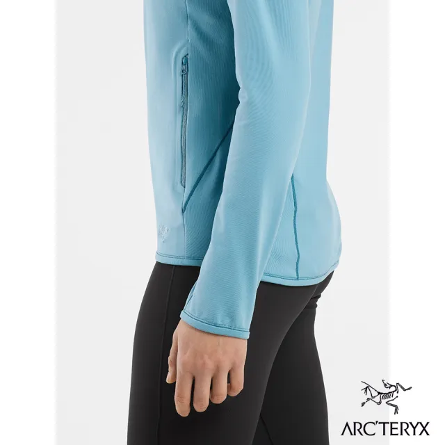 【Arcteryx 始祖鳥官方直營】女 Kyanite LT 刷毛外套(快樂藍)