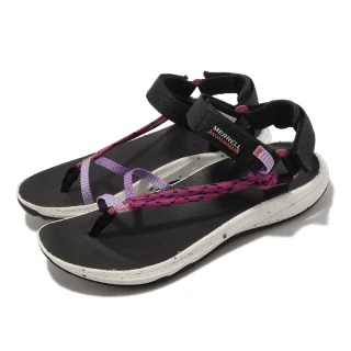 【MERRELL】涼鞋 Bravada Cord WRAP 黑 桃紅 紫 女鞋 織帶 戶外 耐磨(ML037114)
