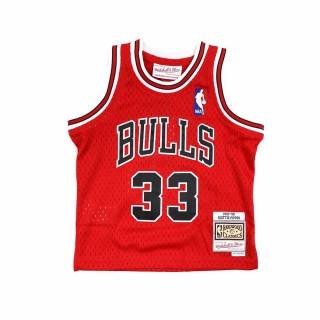 【NBA】M&N 新生兒 G1 Swingman復古球衣 公牛隊 97-98 Scottie Pippen #33(WN2I1BRD0-BULSP)