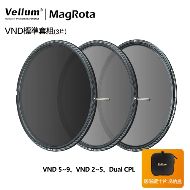 【Velium 銳麗瓏】MagRota  動態錄影 磁旋 VND標準套組 VND Standard Kit