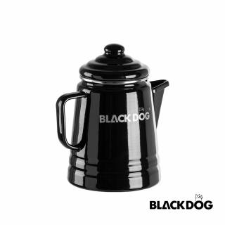 【Blackdog】黑化輕奢琺瑯咖啡壺2L YC011(臺灣公司貨)
